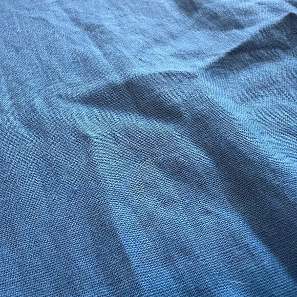 Jason Wu Linen Blend High Waisted Wide Leg Pants, Blue, Size 12, Braided, Flowy - Picture 10 of 11